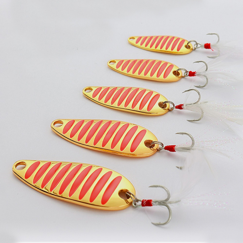 Gold Cutlery Flatware - Isca de Pesca Tipo Colher 5g
