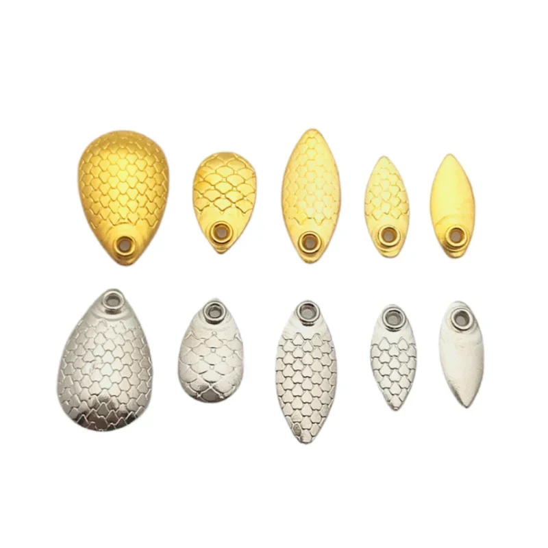 Gold Cutlery Flatware - 50 pçs lâminas de isca de