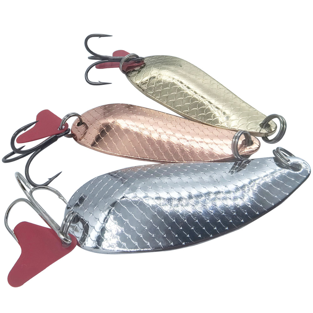 Gold Cutlery Flatware - Colheres de Pesca para Truta, Isca