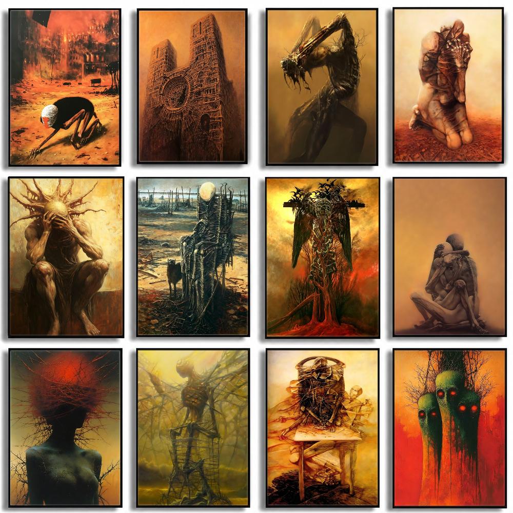 Luxury Lifestyle Wallpaper - Pôster do ator Zdzislaw Beksinski, pôster