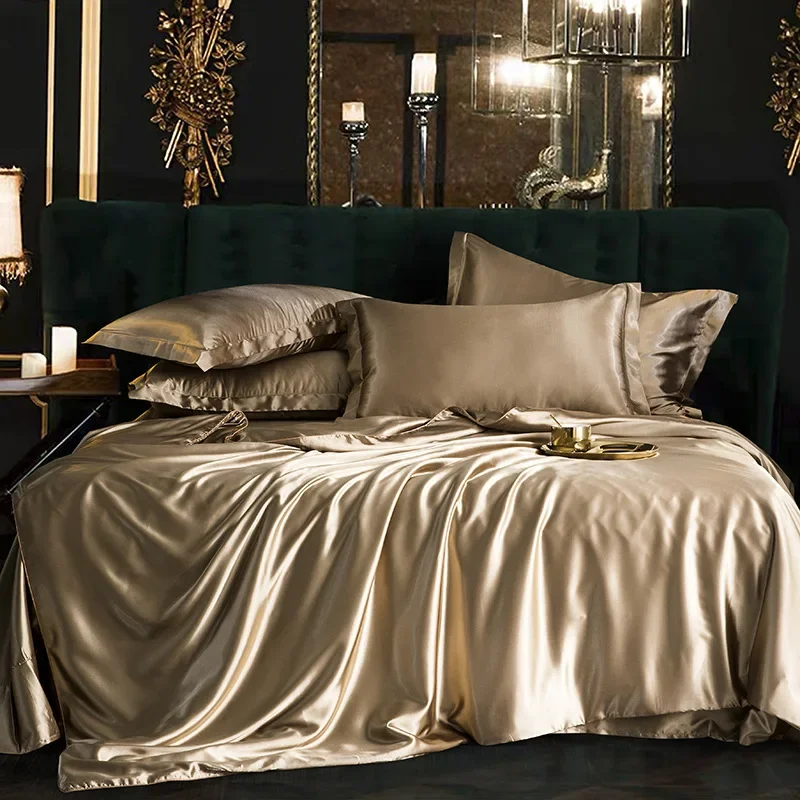Luxo 100% conjunto de cama sed - Silk Pillowcase Set avaliação e preço