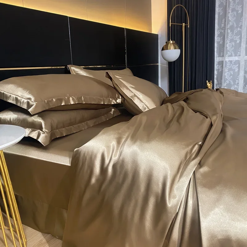 Luxo 100% conjunto de cama sed - Silk Pillowcase Set avaliação e preço