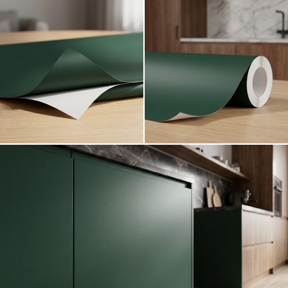 Papel de Parede PVC Verde Esme - Luxury Lifestyle Wallpaper avaliação e preço