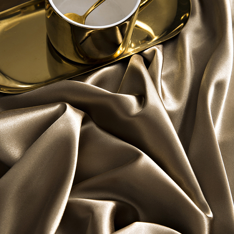 Luxo ouro amoreira seda conjun - Silk Pillowcase Set avaliação e preço