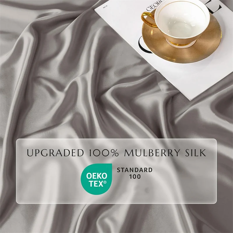 Conjunto de Lençóis de Seda de - Silk Pillowcase Set avaliação e preço
