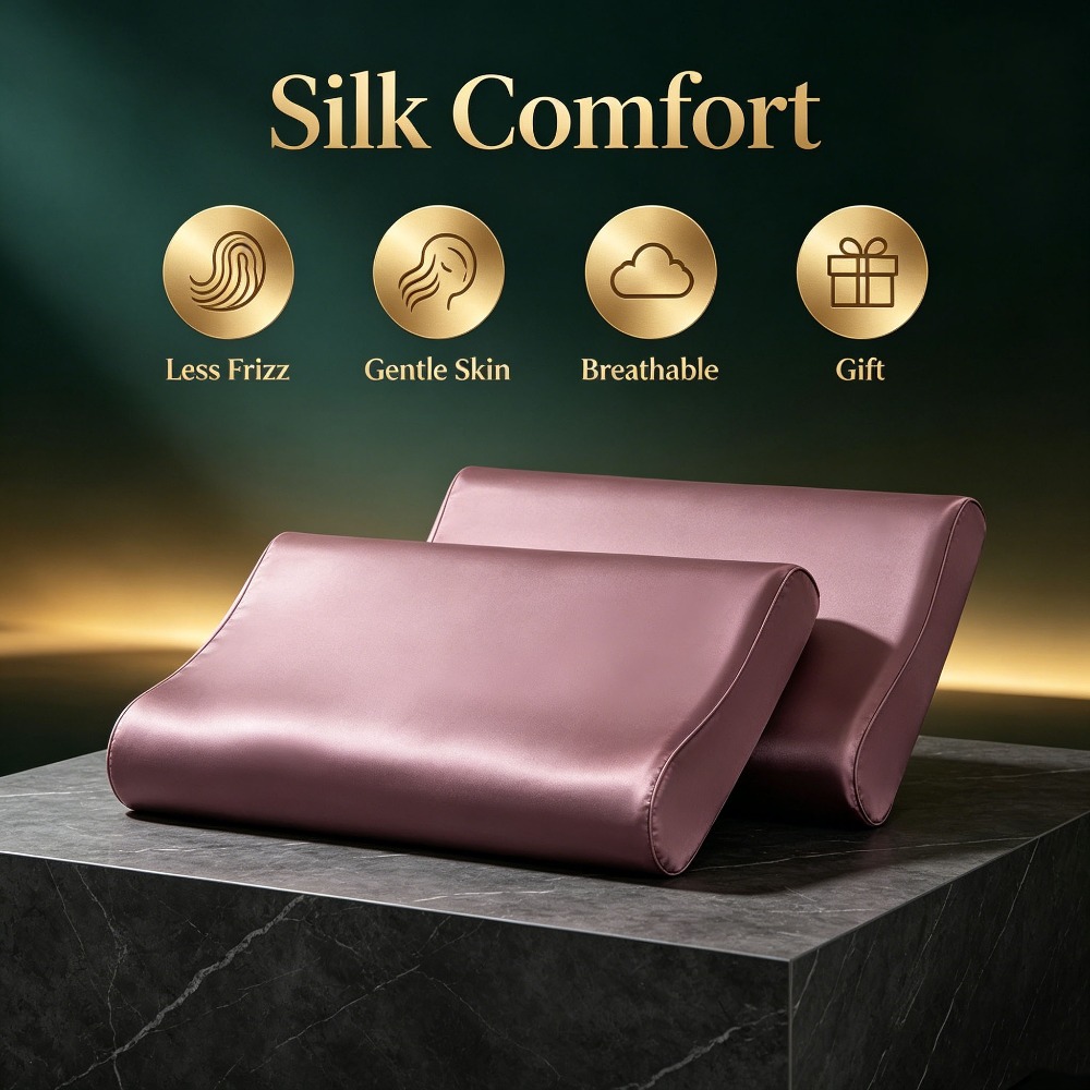 Conjunto de 2 Fronhas de Seda  - Silk Pillowcase Set avaliação e preço