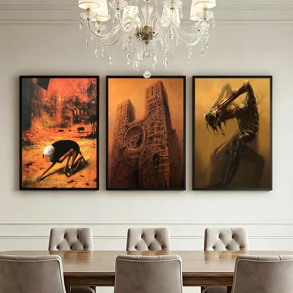 Pôster do ator Zdzislaw Beksin - Luxury Lifestyle Wallpaper avaliação e preço