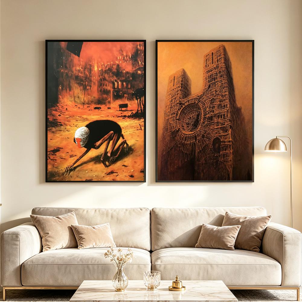 Pôster do ator Zdzislaw Beksin - Luxury Lifestyle Wallpaper avaliação e preço
