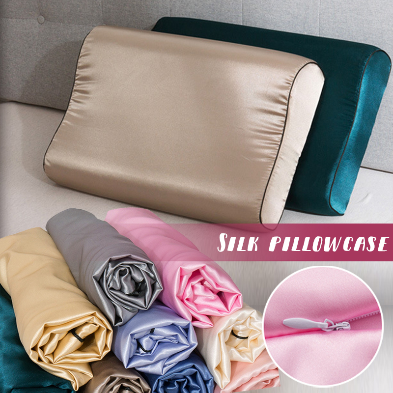 Fronha de látex de cetim de im - Silk Pillowcase Set avaliação e preço
